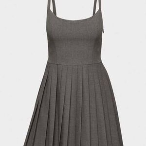 Aritzia Sunday Best Trix Dress in Heather Charcoal, size 6